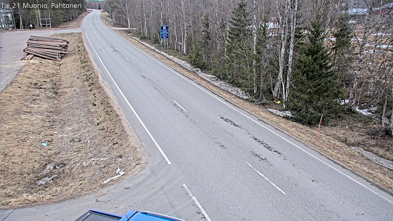 Kelikamerat Kuva Tie 21 Muonio Pahtonen, Muonio, Lappi