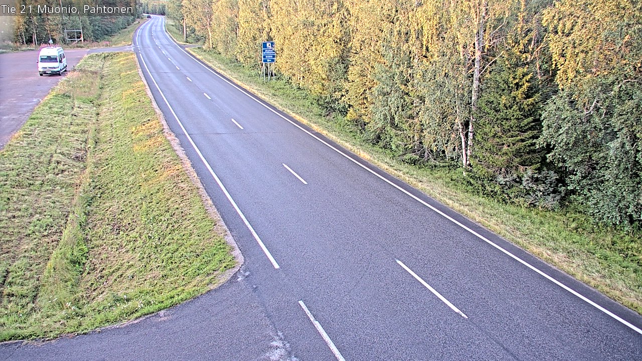 Kelikamerat Kuva Tie 21 Muonio Pahtonen, Muonio, Lappi