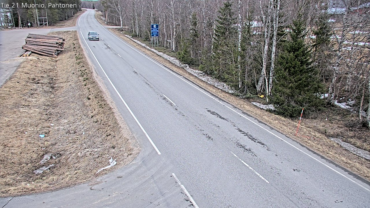Kelikamerat Kuva Tie 21 Muonio Pahtonen, Muonio, Lappi