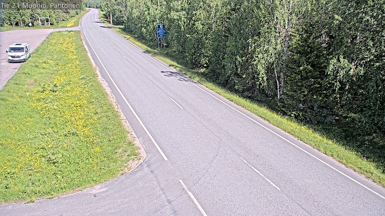 Kelikamerat Kuva Tie 21 Muonio Pahtonen, Muonio, Lappi