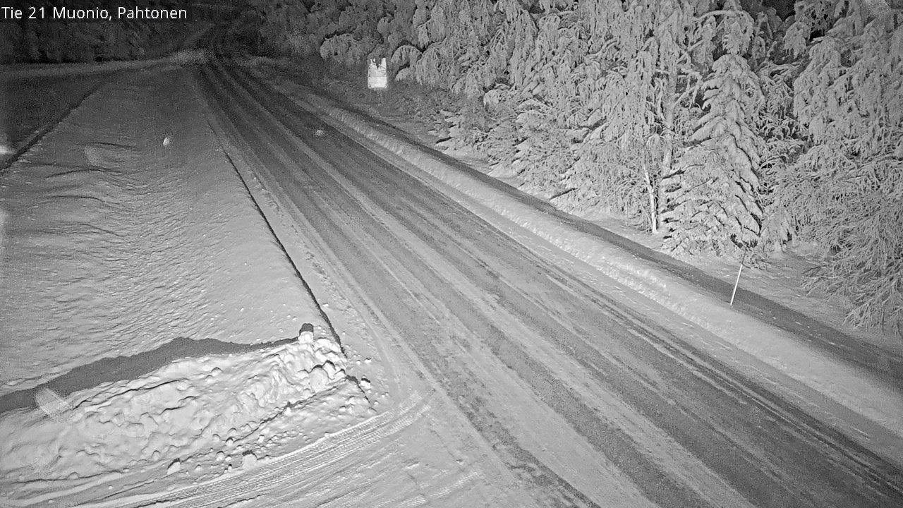 Kelikamerat Kuva Tie 21 Muonio Pahtonen, Muonio, Lappi