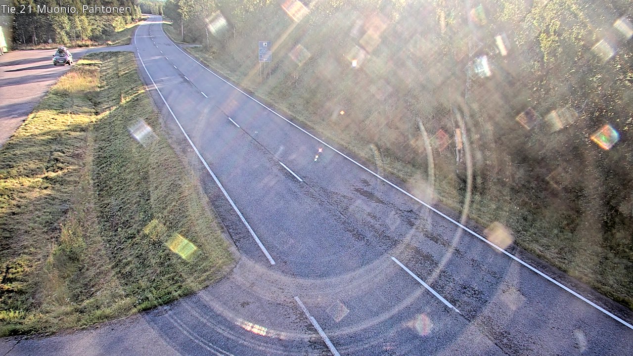 Weather Camera Image Road 21 Muonio Pahtonen, Muonio, Lappi