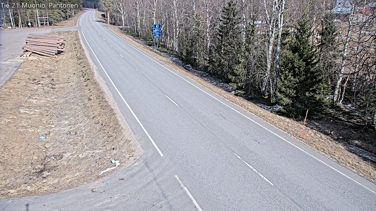 Kelikamerat Kuva Tie 21 Muonio Pahtonen, Muonio, Lappi