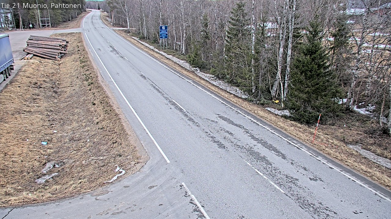 Kelikamerat Kuva Tie 21 Muonio Pahtonen, Muonio, Lappi