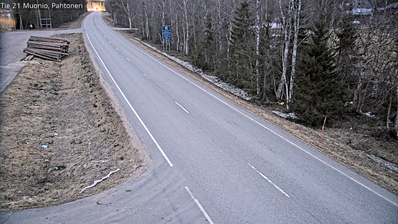 Kelikamerat Kuva Tie 21 Muonio Pahtonen, Muonio, Lappi