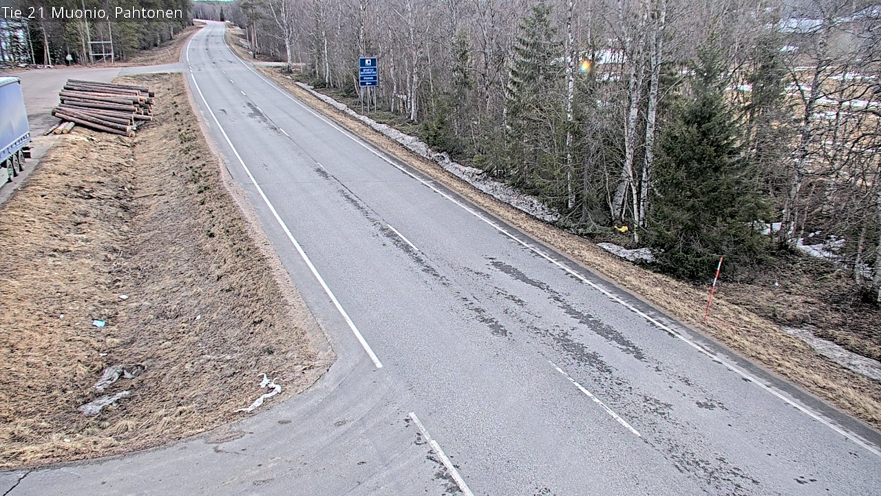 Kelikamerat Kuva Tie 21 Muonio Pahtonen, Muonio, Lappi