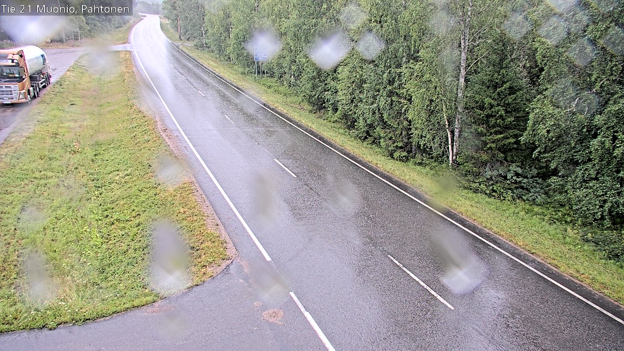 Weather Camera Image Road 21 Muonio Pahtonen, Muonio, Lappi