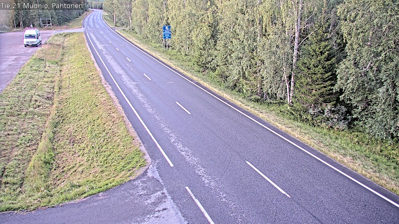 Kelikamerat Kuva Tie 21 Muonio Pahtonen, Muonio, Lappi
