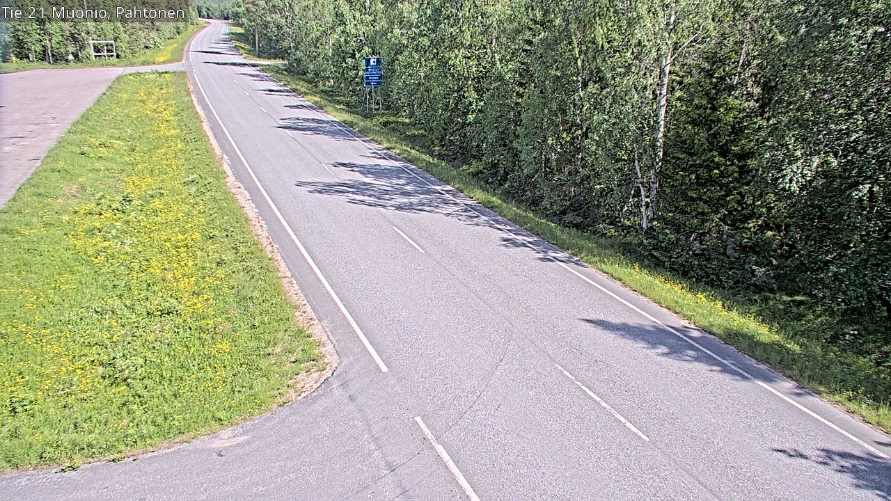 Kelikamerat Kuva Tie 21 Muonio Pahtonen, Muonio, Lappi