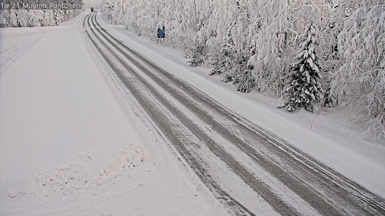 Kelikamerat Kuva Tie 21 Muonio Pahtonen, Muonio, Lappi