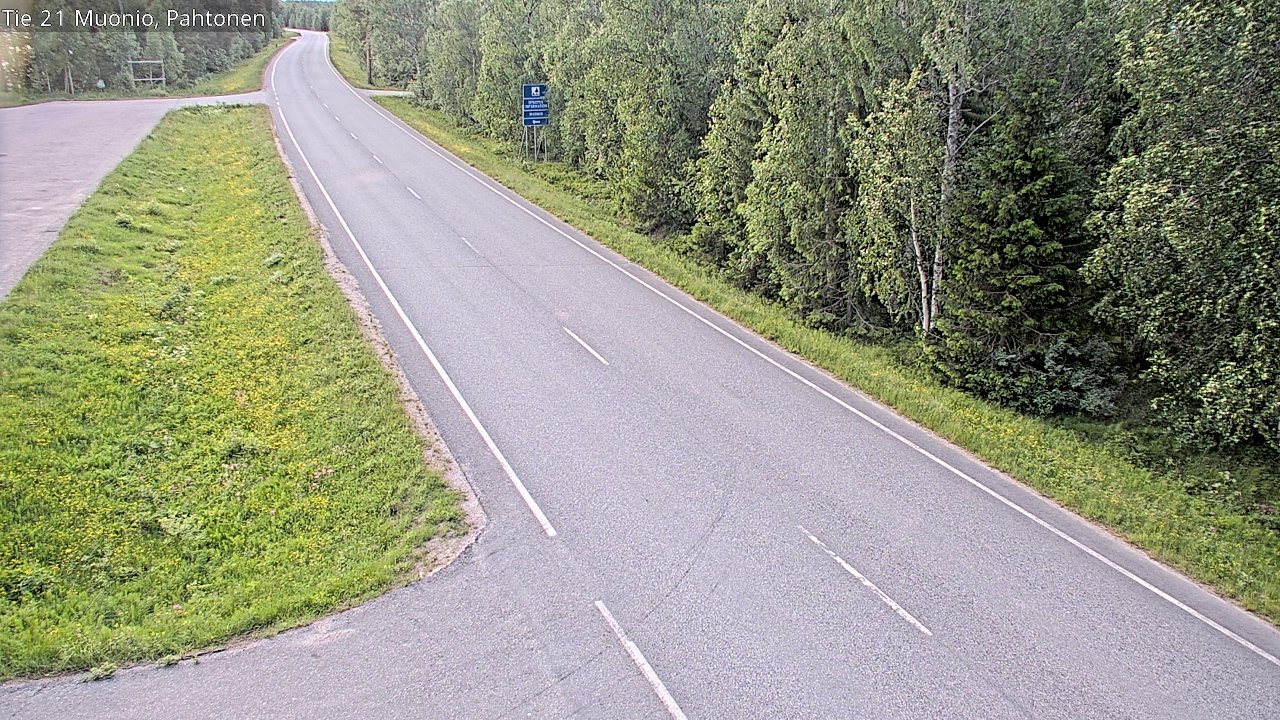 Kelikamerat Kuva Tie 21 Muonio Pahtonen, Muonio, Lappi