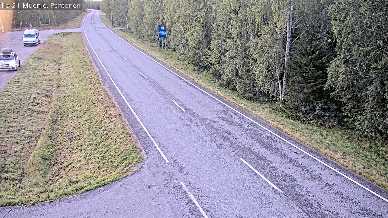 Kelikamerat Kuva Tie 21 Muonio Pahtonen, Muonio, Lappi