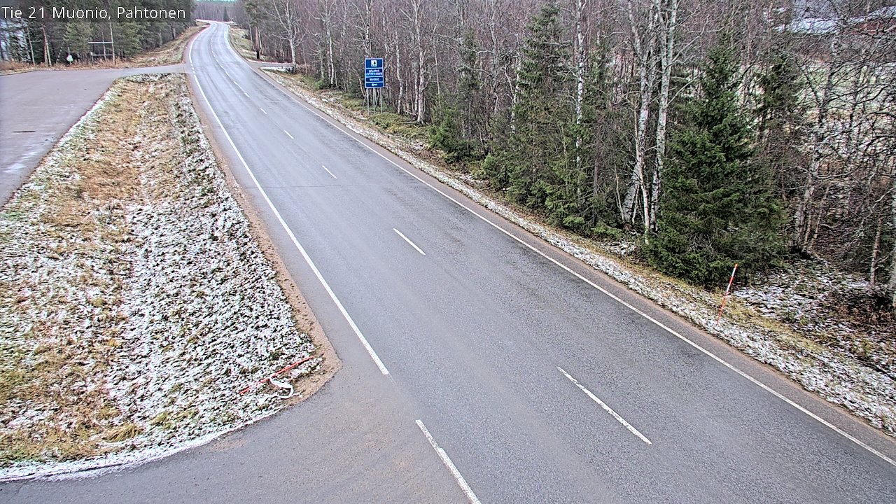 Kelikamerat Kuva Tie 21 Muonio Pahtonen, Muonio, Lappi