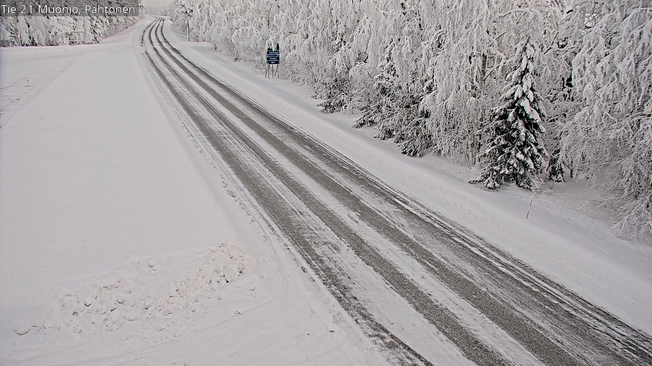 Kelikamerat Kuva Tie 21 Muonio Pahtonen, Muonio, Lappi