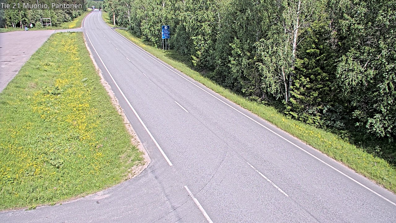 Kelikamerat Kuva Tie 21 Muonio Pahtonen, Muonio, Lappi