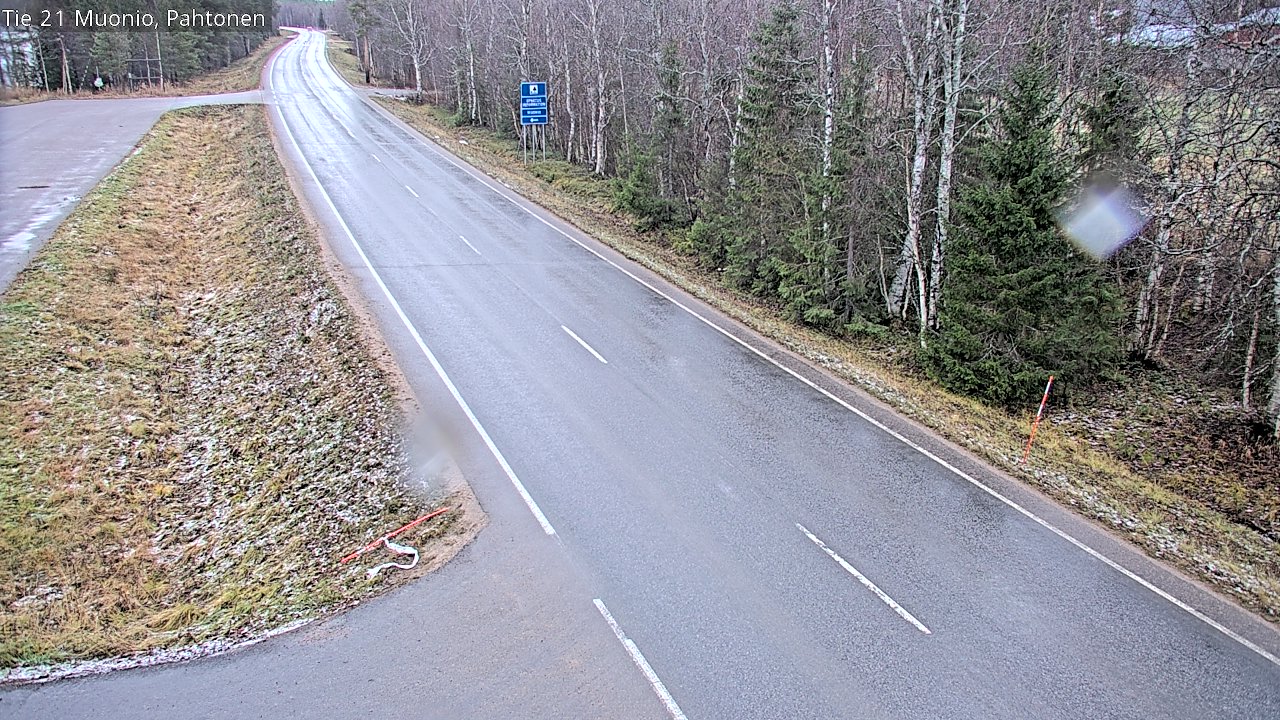 Kelikamerat Kuva Tie 21 Muonio Pahtonen, Muonio, Lappi