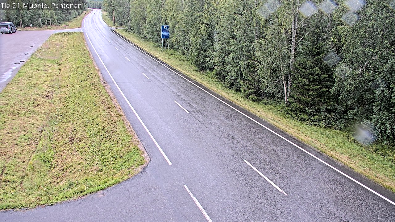 Kelikamerat Kuva Tie 21 Muonio Pahtonen, Muonio, Lappi
