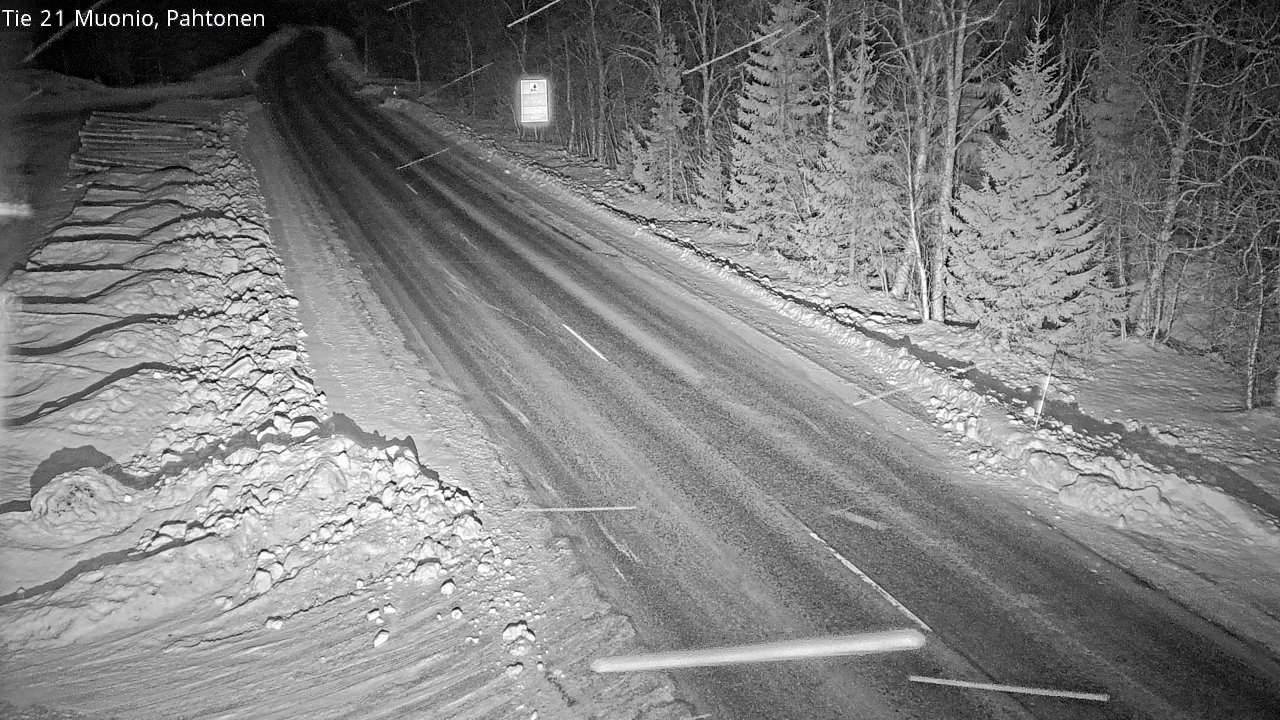 Kelikamerat Kuva Tie 21 Muonio Pahtonen, Muonio, Lappi