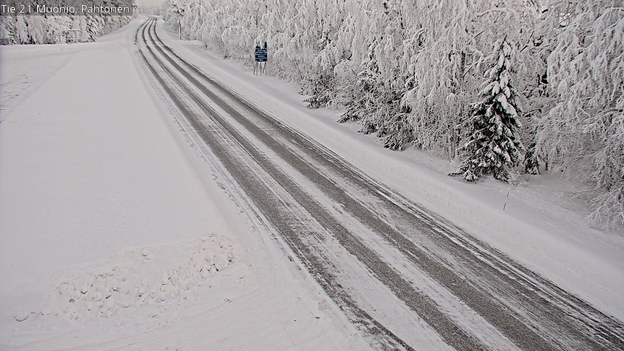 Kelikamerat Kuva Tie 21 Muonio Pahtonen, Muonio, Lappi