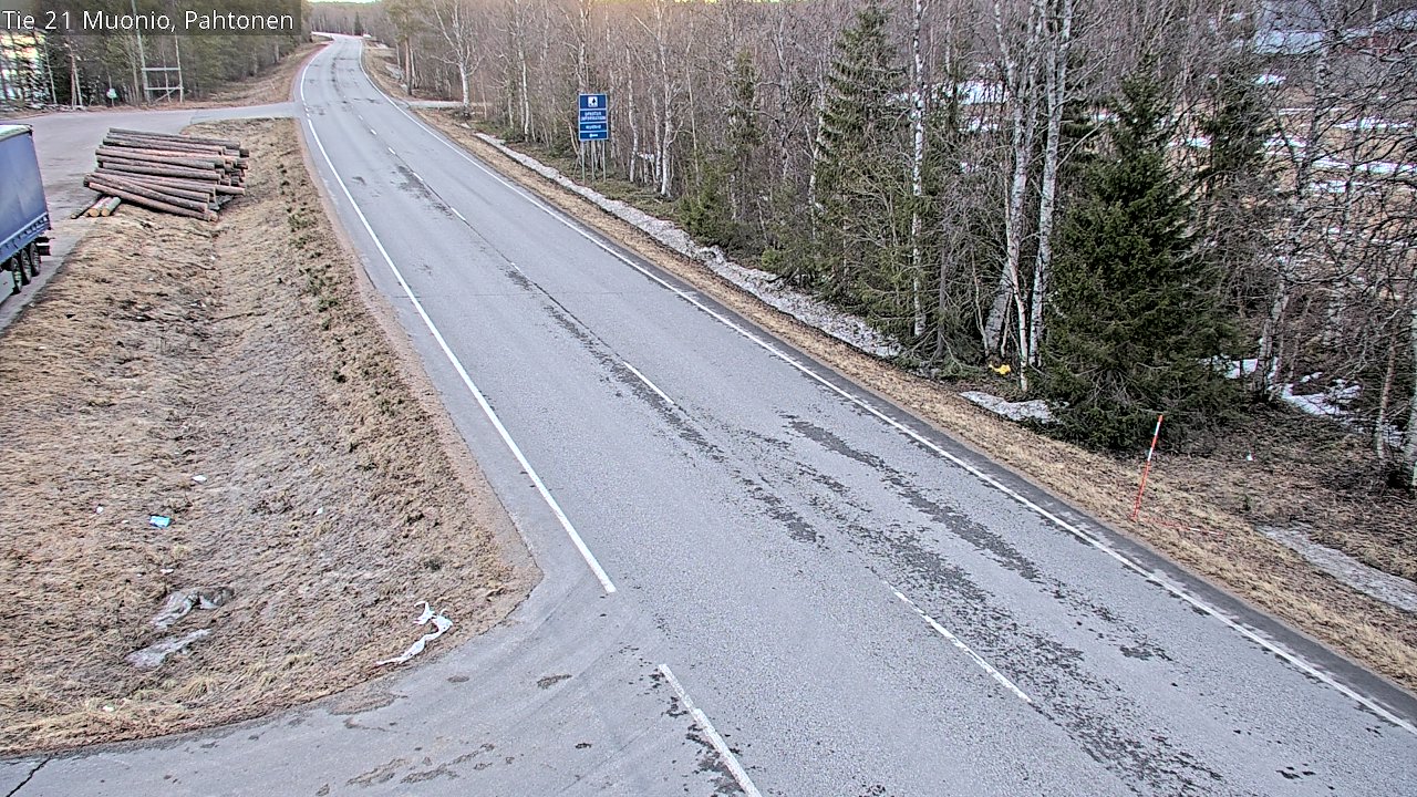 Kelikamerat Kuva Tie 21 Muonio Pahtonen, Muonio, Lappi