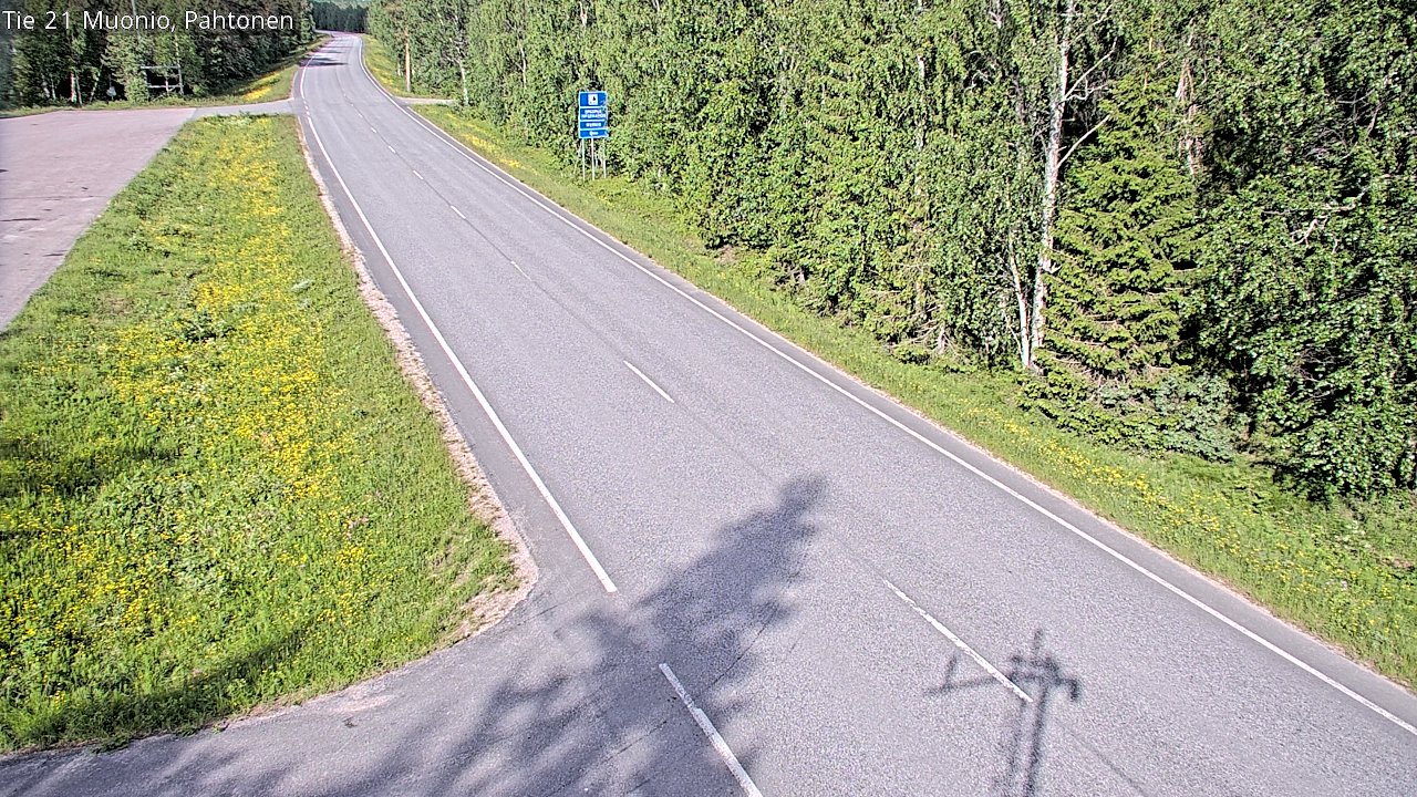 Kelikamerat Kuva Tie 21 Muonio Pahtonen, Muonio, Lappi