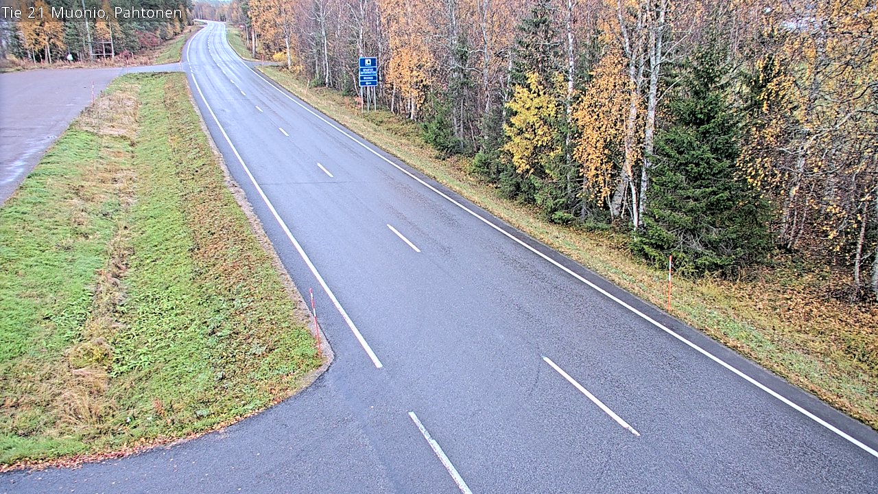 Kelikamerat Kuva Tie 21 Muonio Pahtonen, Muonio, Lappi