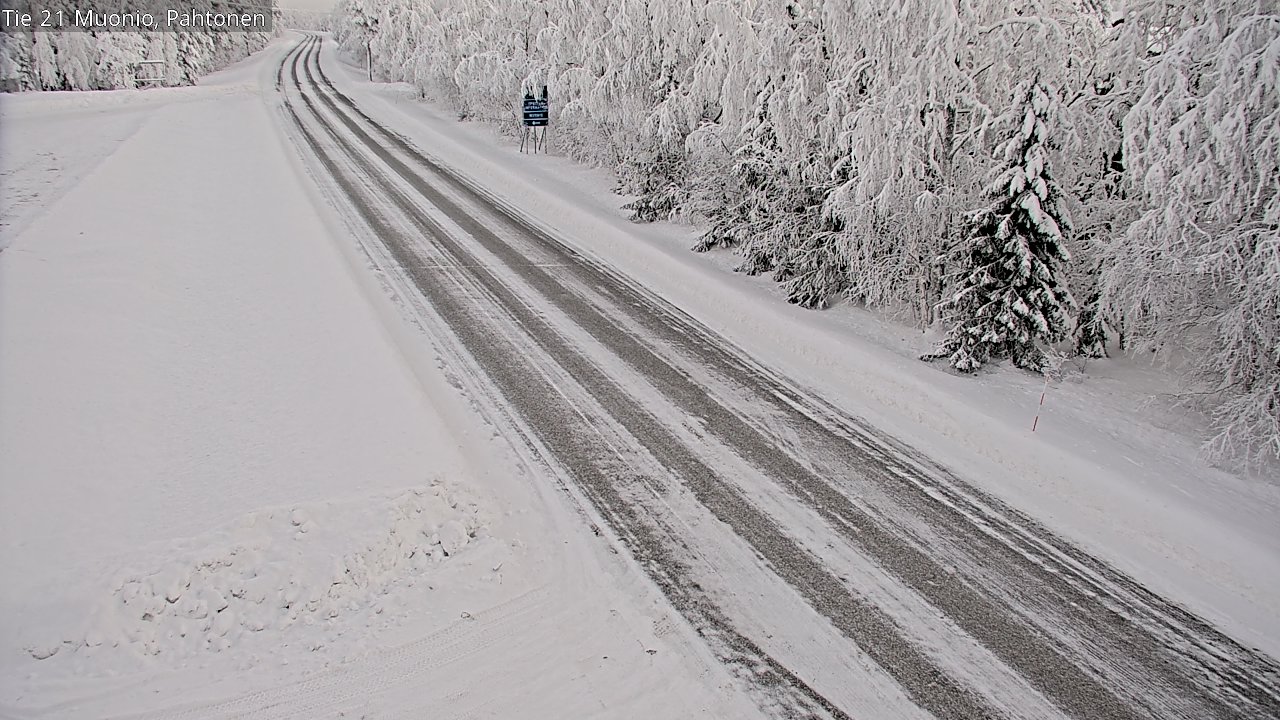 Kelikamerat Kuva Tie 21 Muonio Pahtonen, Muonio, Lappi