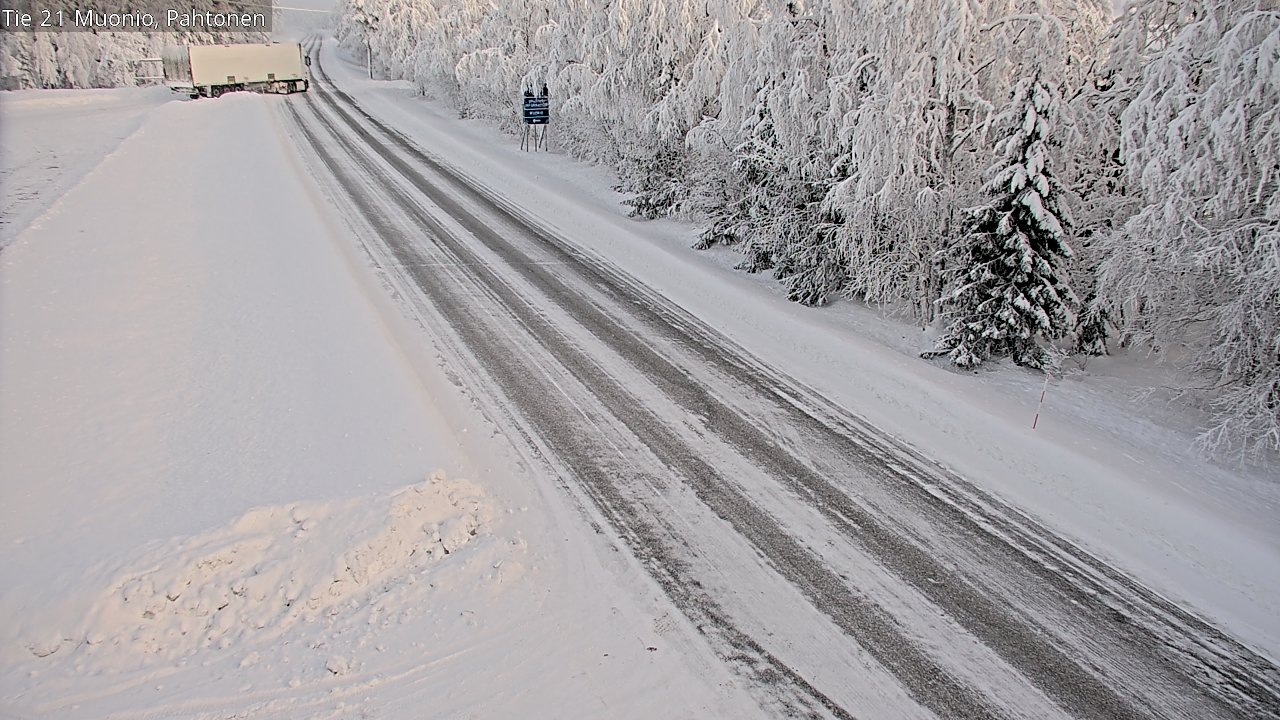 Kelikamerat Kuva Tie 21 Muonio Pahtonen, Muonio, Lappi