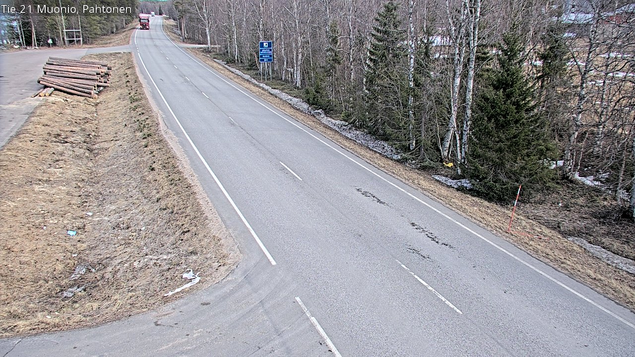 Kelikamerat Kuva Tie 21 Muonio Pahtonen, Muonio, Lappi