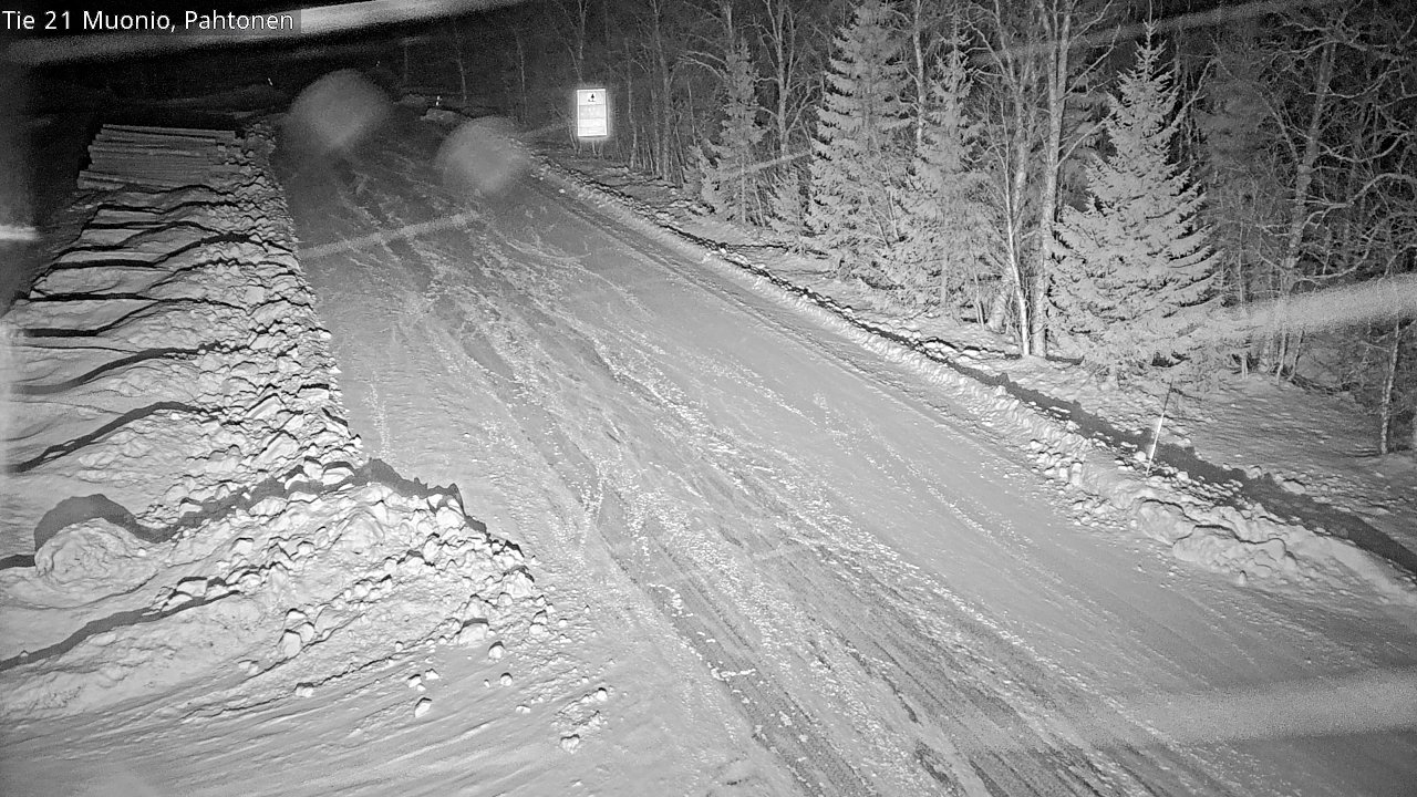 Kelikamerat Kuva Tie 21 Muonio Pahtonen, Muonio, Lappi