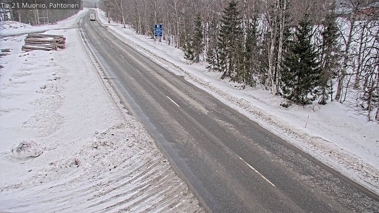 Kelikamerat Kuva Tie 21 Muonio Pahtonen, Muonio, Lappi