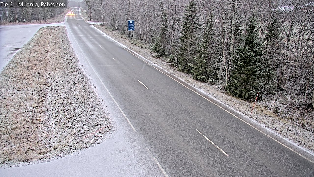 Kelikamerat Kuva Tie 21 Muonio Pahtonen, Muonio, Lappi