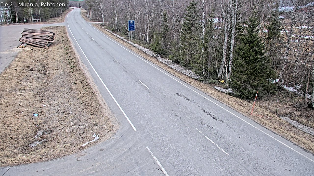 Kelikamerat Kuva Tie 21 Muonio Pahtonen, Muonio, Lappi
