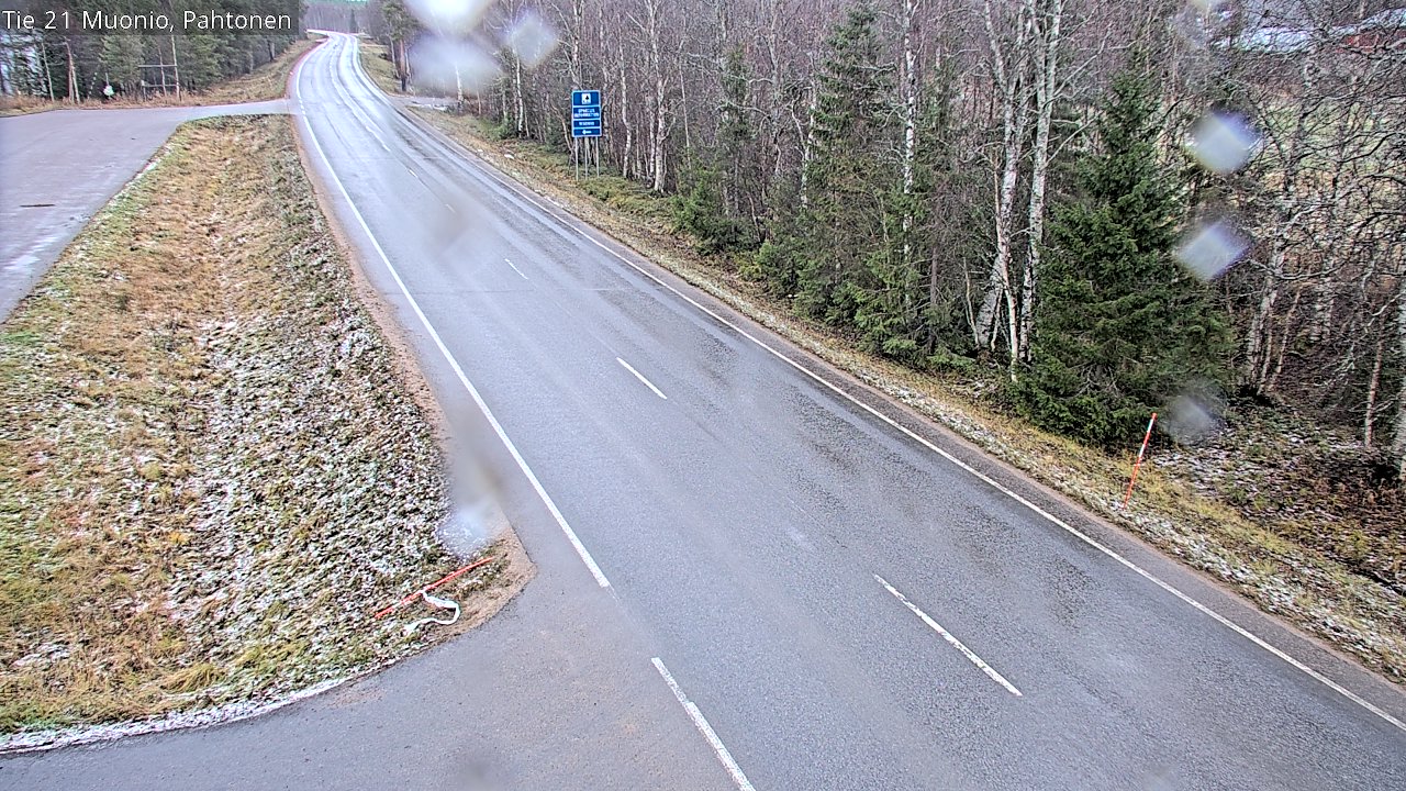 Kelikamerat Kuva Tie 21 Muonio Pahtonen, Muonio, Lappi