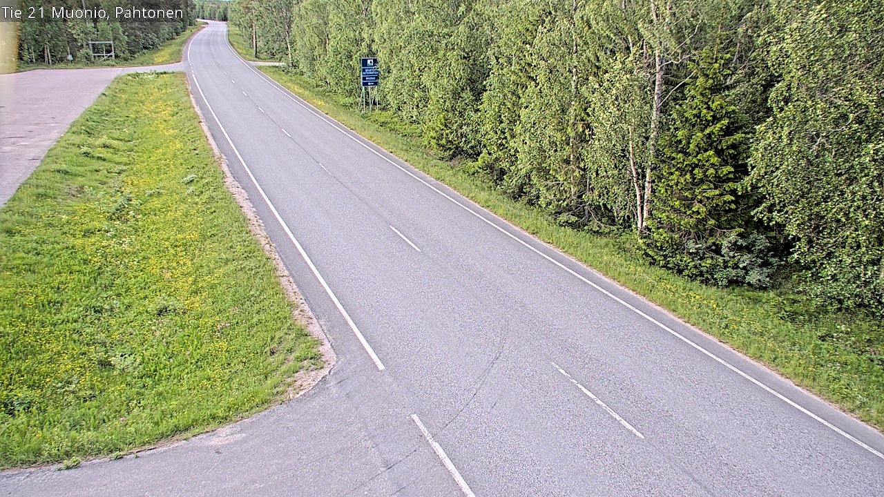 Kelikamerat Kuva Tie 21 Muonio Pahtonen, Muonio, Lappi