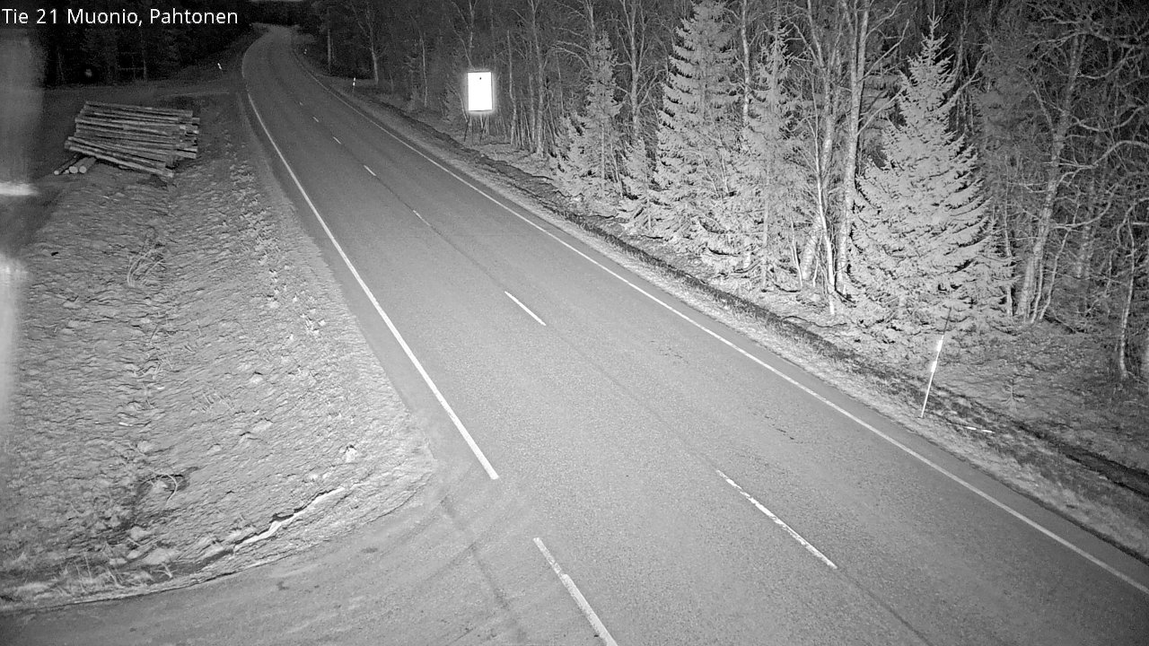 Kelikamerat Kuva Tie 21 Muonio Pahtonen, Muonio, Lappi