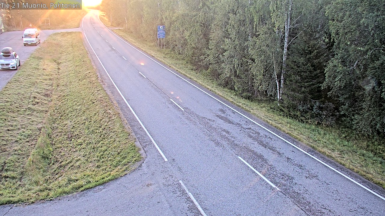 Kelikamerat Kuva Tie 21 Muonio Pahtonen, Muonio, Lappi