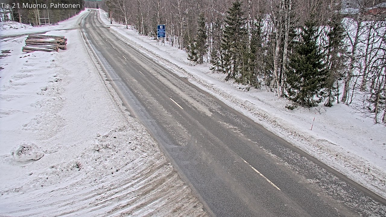 Kelikamerat Kuva Tie 21 Muonio Pahtonen, Muonio, Lappi