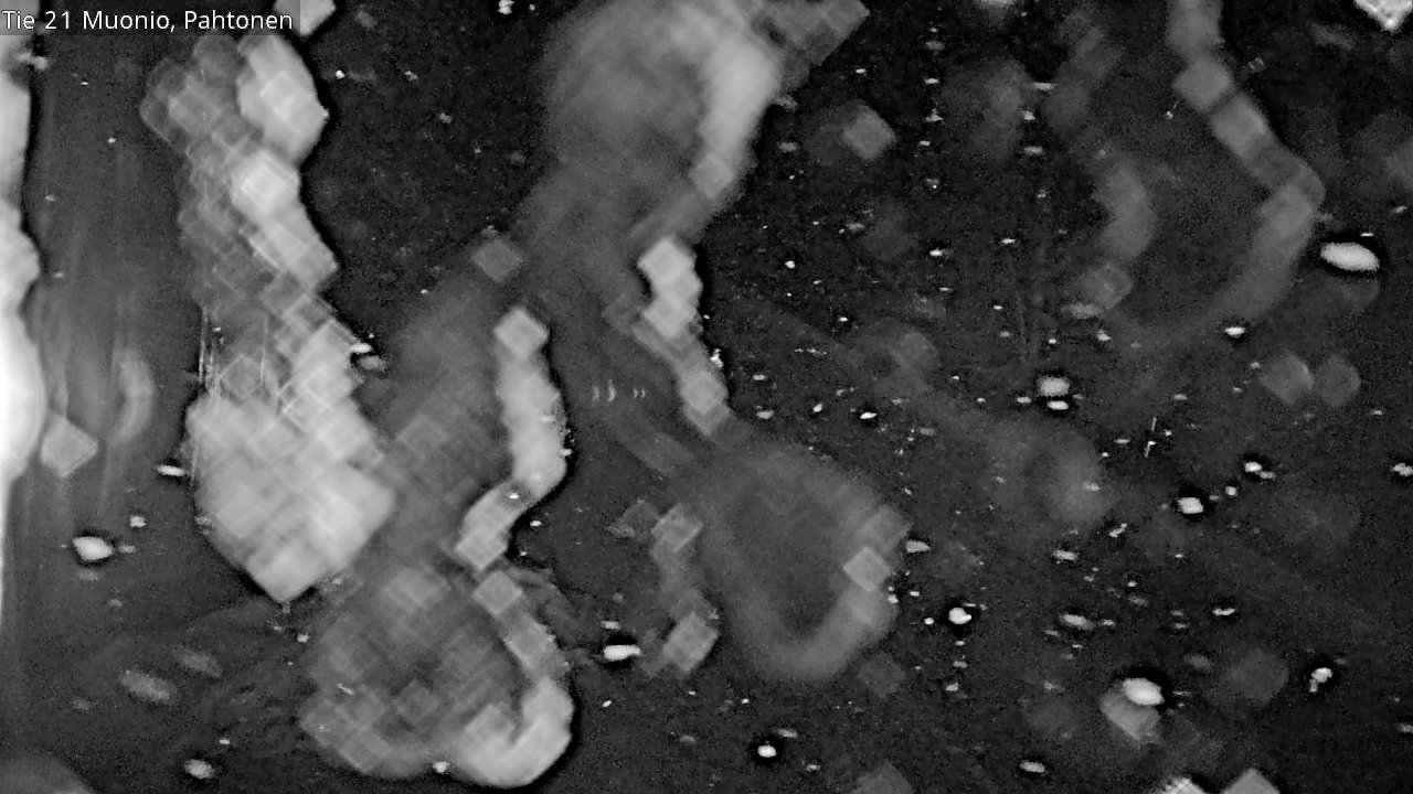 Weather Camera Image Väg 21 Muonio Pahtonen, Muonio, Lappi