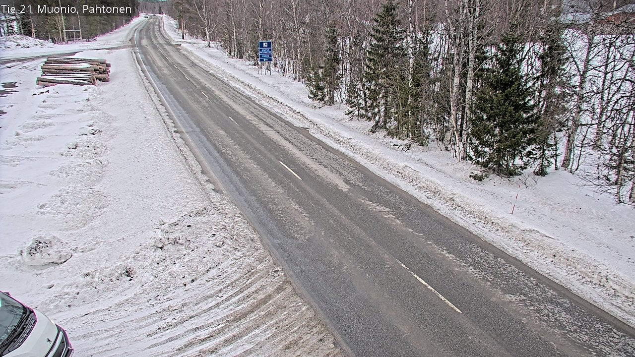 Kelikamerat Kuva Tie 21 Muonio Pahtonen, Muonio, Lappi