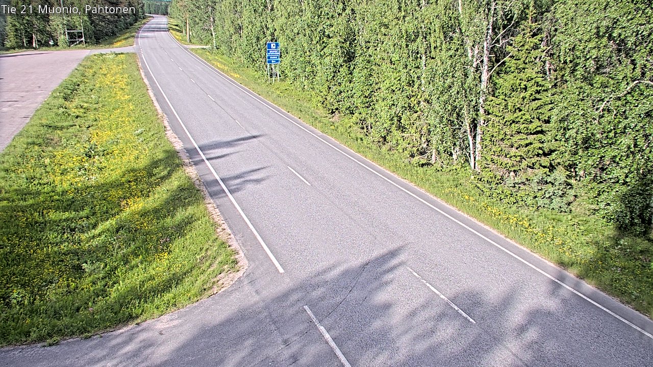 Kelikamerat Kuva Tie 21 Muonio Pahtonen, Muonio, Lappi