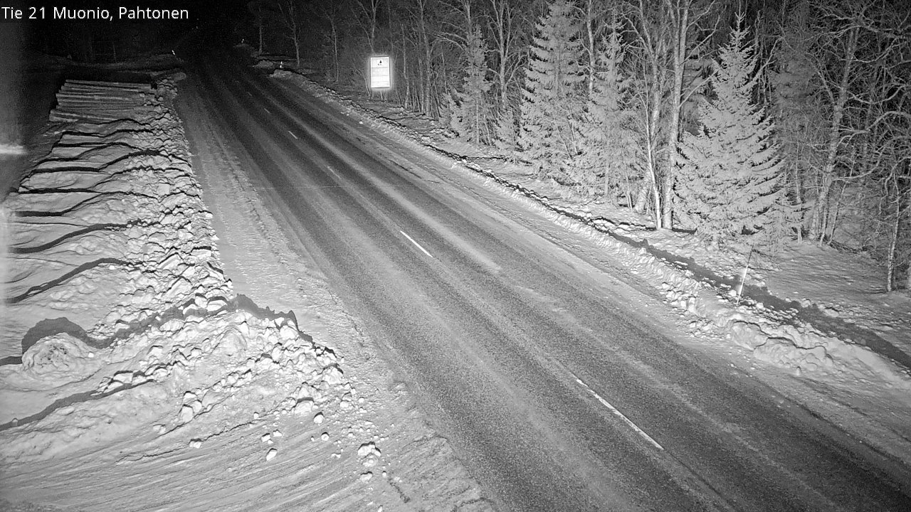 Kelikamerat Kuva Tie 21 Muonio Pahtonen, Muonio, Lappi