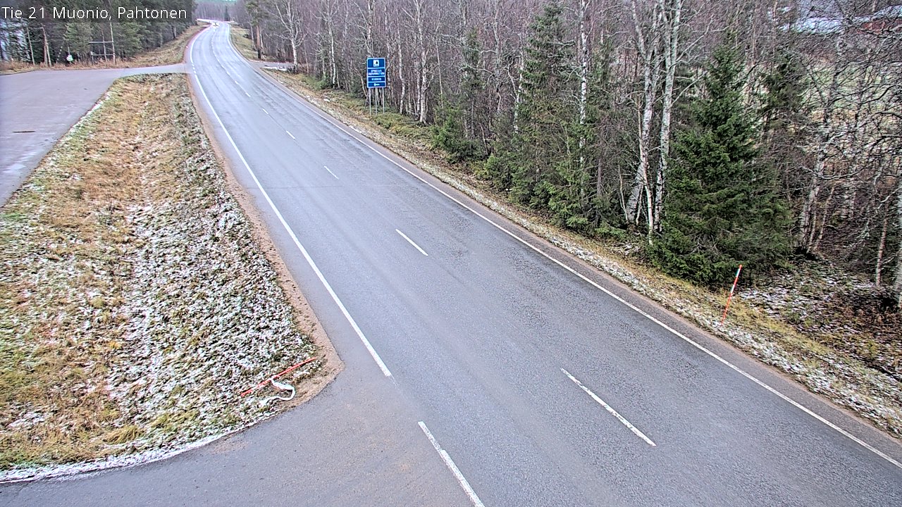 Kelikamerat Kuva Tie 21 Muonio Pahtonen, Muonio, Lappi