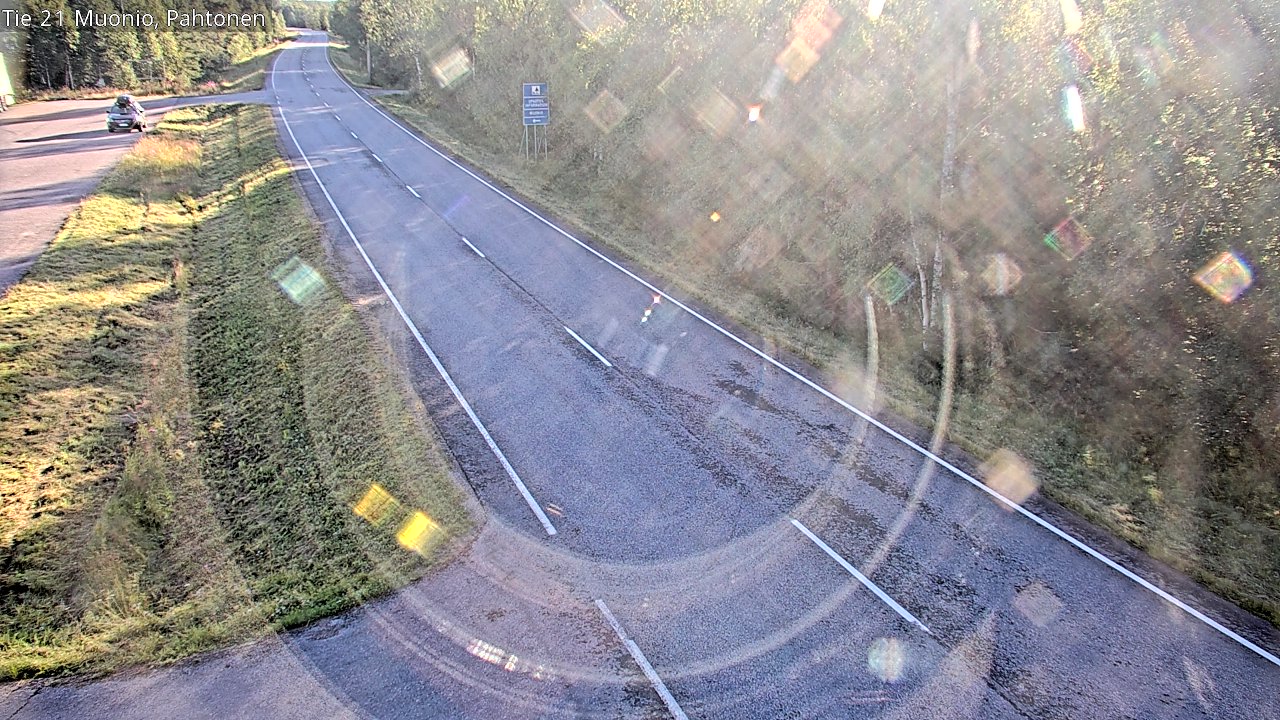 Weather Camera Image Road 21 Muonio Pahtonen, Muonio, Lappi
