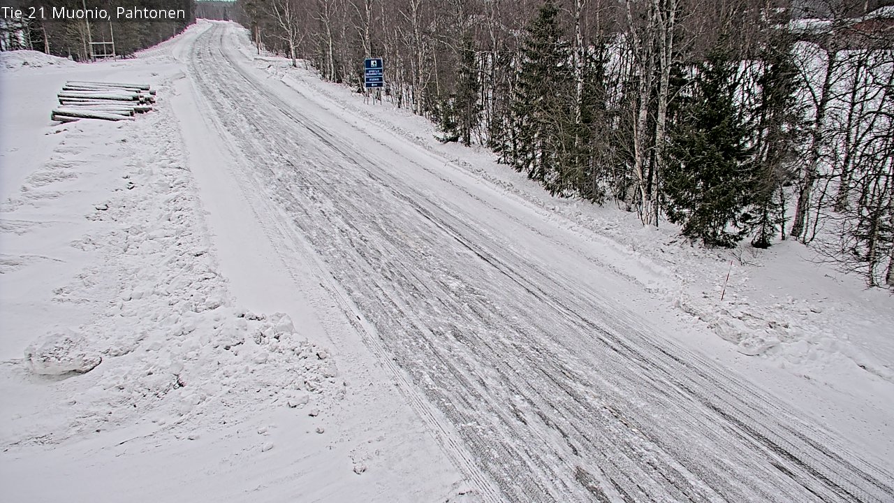 Kelikamerat Kuva Tie 21 Muonio Pahtonen, Muonio, Lappi