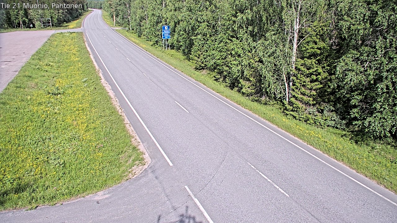 Kelikamerat Kuva Tie 21 Muonio Pahtonen, Muonio, Lappi