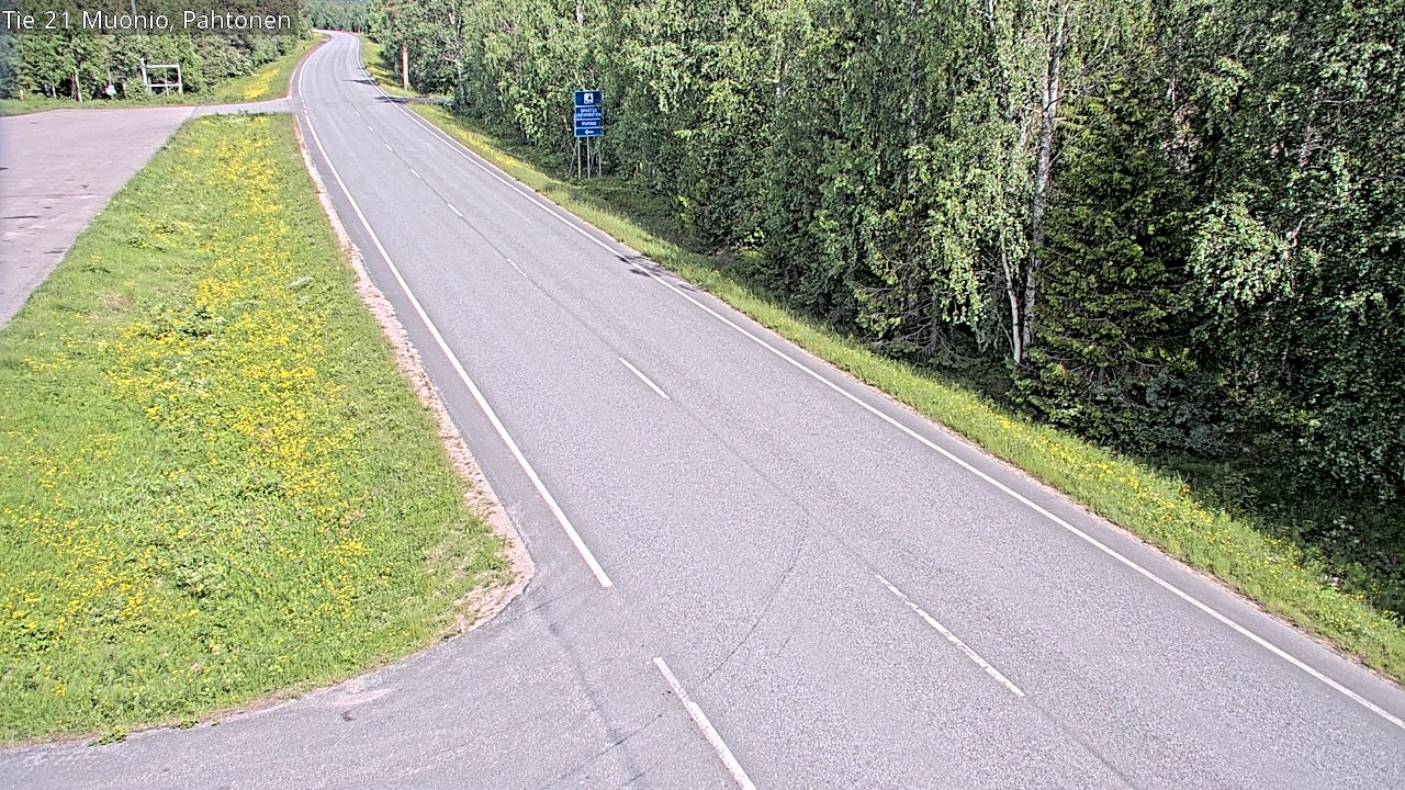 Kelikamerat Kuva Tie 21 Muonio Pahtonen, Muonio, Lappi