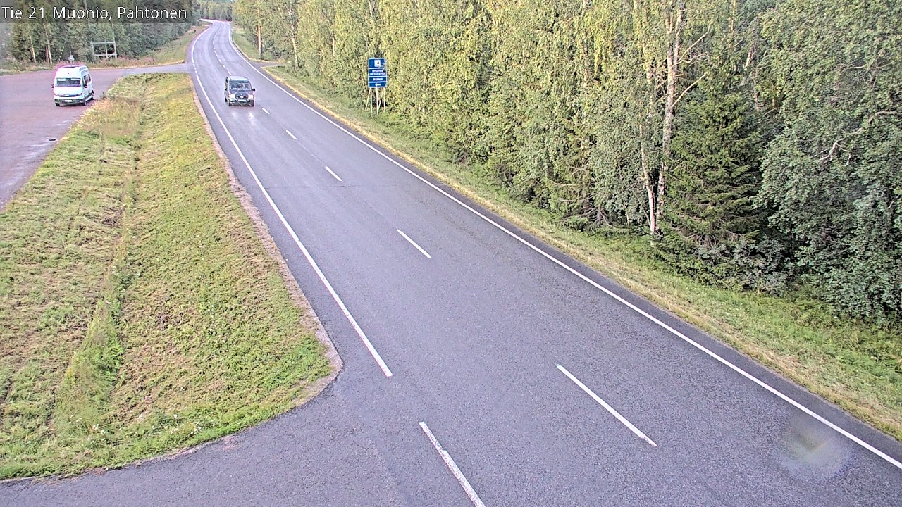 Kelikamerat Kuva Tie 21 Muonio Pahtonen, Muonio, Lappi
