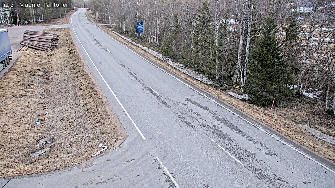 Kelikamerat Kuva Tie 21 Muonio Pahtonen, Muonio, Lappi