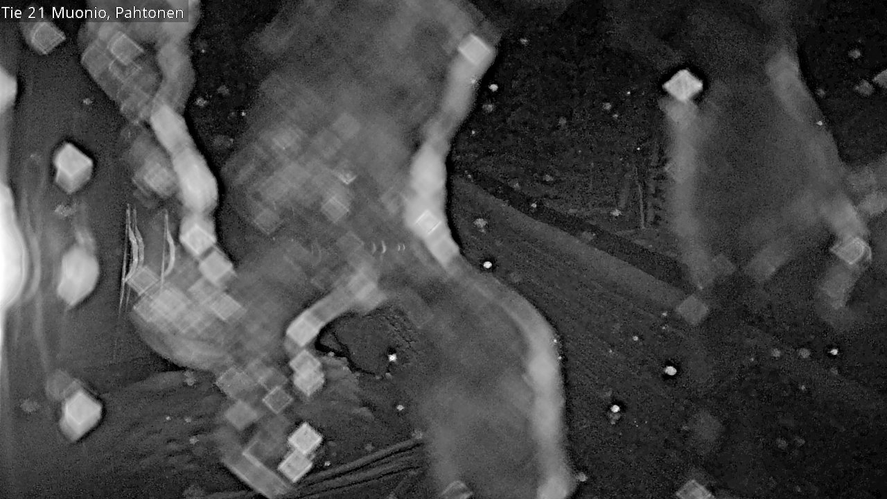 Weather Camera Image Väg 21 Muonio Pahtonen, Muonio, Lappi